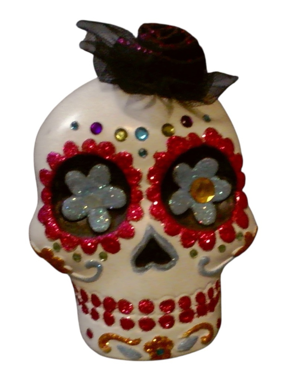 Festive Día de los Muertos Skull
